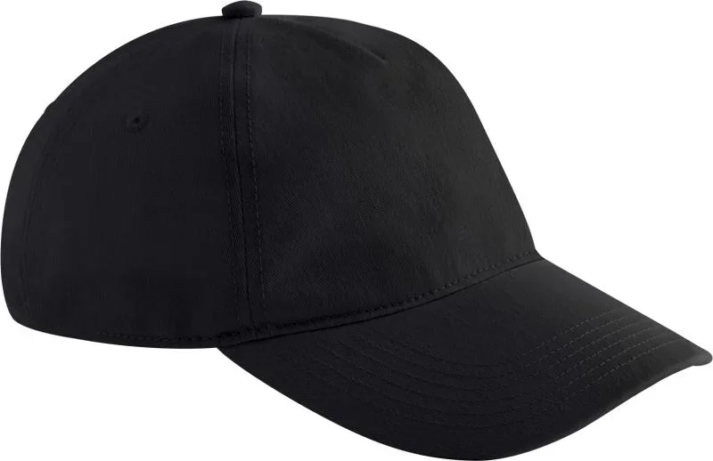 Beechfield B 66 – 5 Panel Kappe "Leisure" – Black