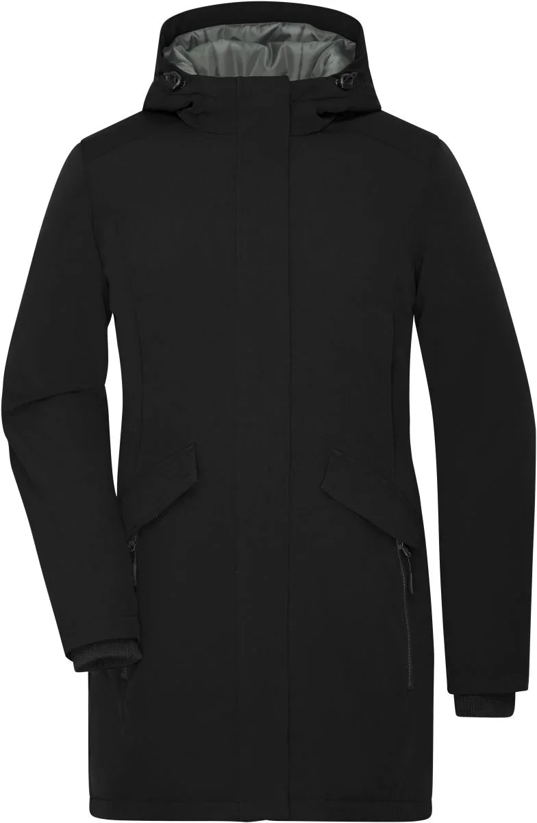 James & Nicholson JN 1175 – Damen Business Parka – Black