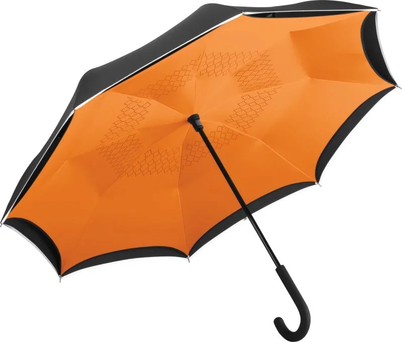Fare 7715 – Stockschirm – Black/Orange