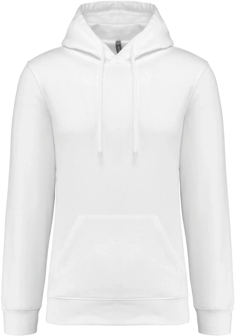 Kariban K 4037 – Kapuzen Sweater "Made in Portugal" – White