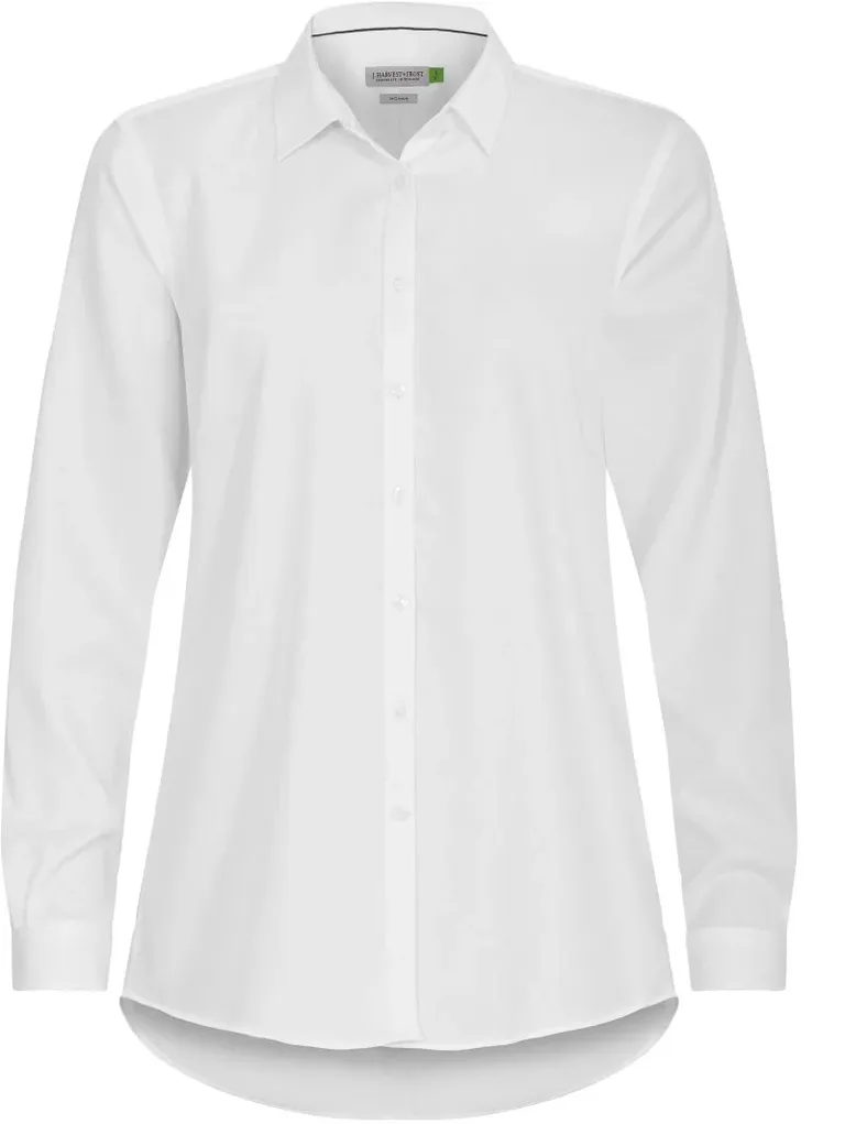J.Harvest & Frost GB 01 Relaxed Women – Bluse langarm bügelfrei – White