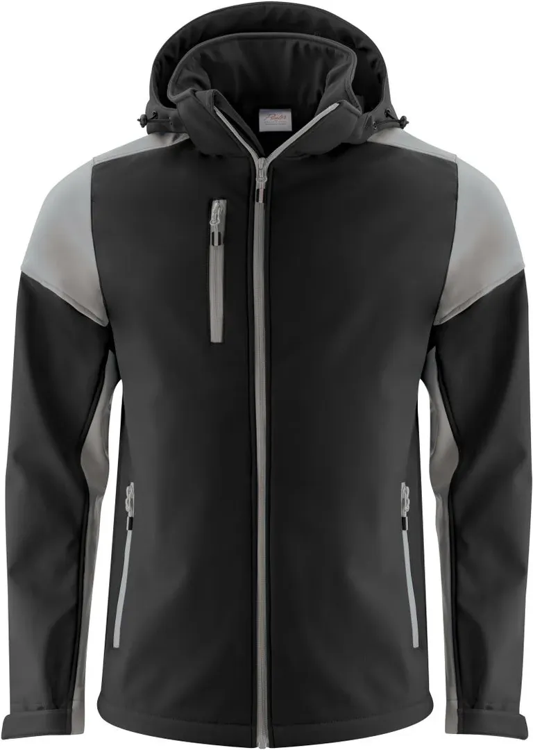 Printer Prime Softshell Men – Herren Softshell Jacke – Black/Anthracite
