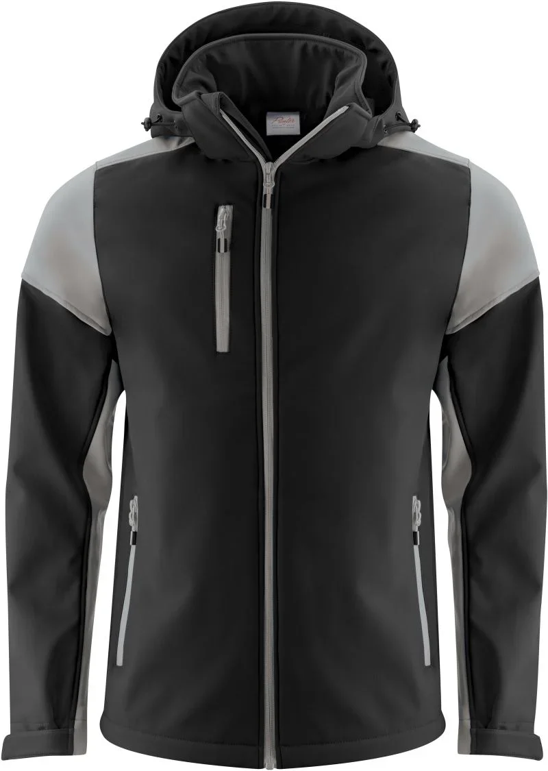 Printer Prime Softshell Men – Herren Softshell Jacke – Black/Anthracite