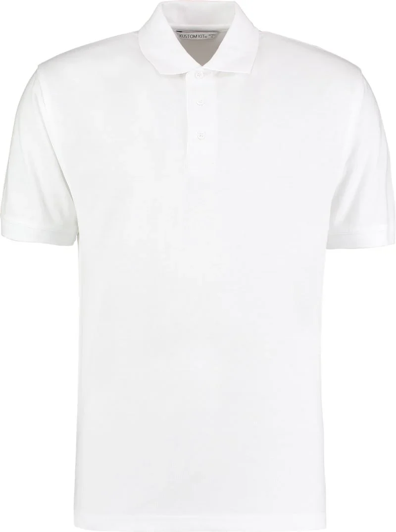 Kustom Kit KK 403 – Herren Piqué Polo "Superwash" – White