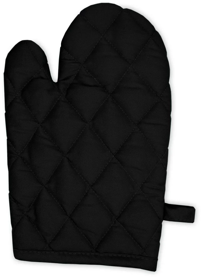 The One Towelling Oven Glove – Ofenhandschuh – Black