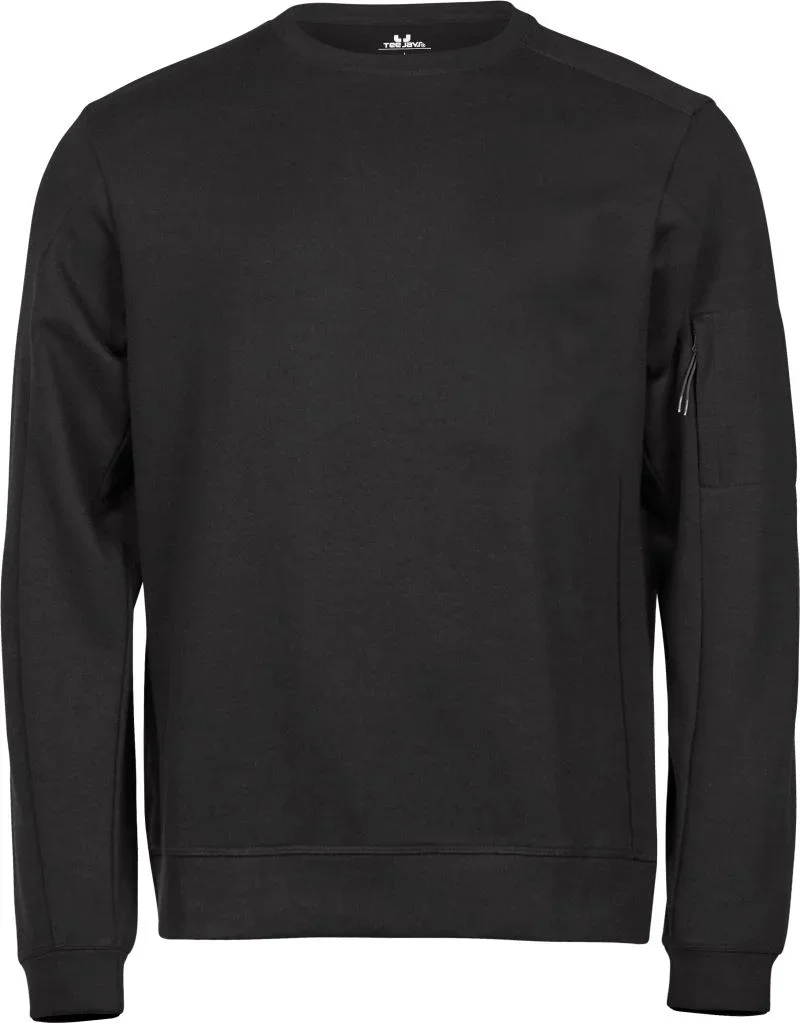 TEE JAYS TJ 5700 – Sweater "Athletic" – Black