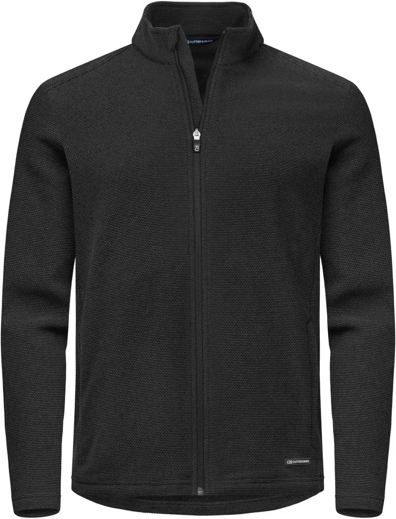 Cutter & Buck Hunts Fleece Jacket Men – Herren Fleece Jacke "Hunts Point" – Black