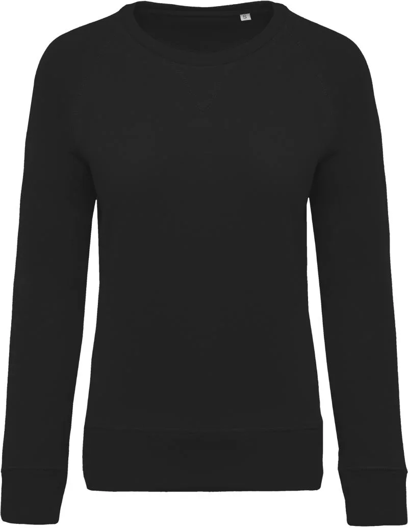 Kariban K 481 – Damen Bio Raglan Sweater – Black