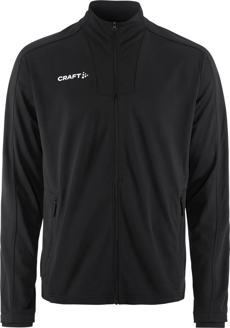 Craft Teamwear Evolve 2.0 Full Zip Jacket M – Herren Trainingsjacke – Black