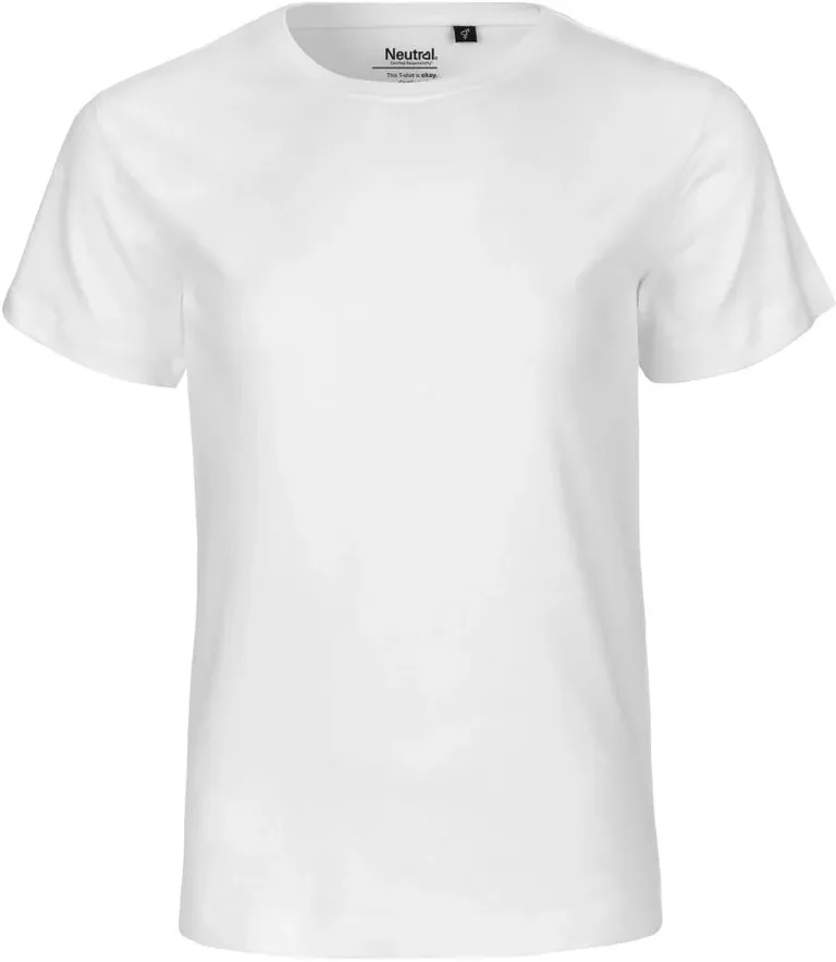 Neutral O 30001 – Kinder Bio T-Shirt – White