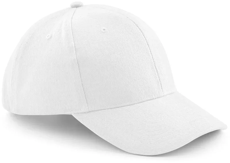 Beechfield B 65 – 6 Panel Kappe "Pro Style" – White