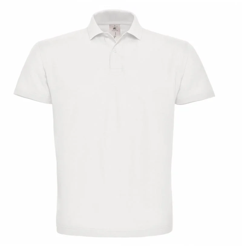 B&C Collection ID.001 – Piqué Polo – White