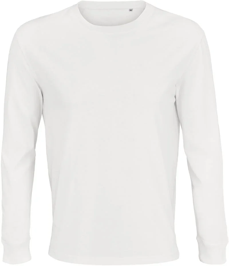 SOL's Collection Pioneer LSL – Bio T-Shirt langarm – White