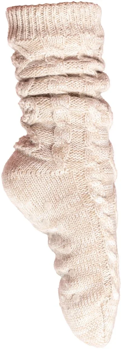 Kariban K 815 – Lounge Socken mit Sherpafutter – Angora Melange