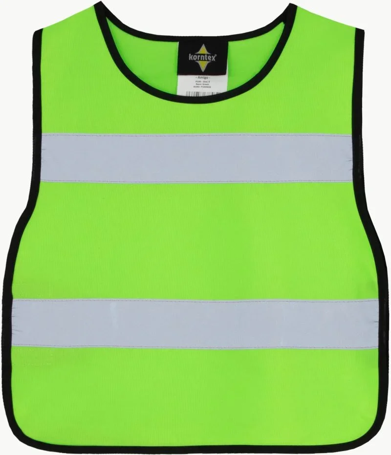Korntex P100 – Amigo – Warnschutzponcho – Neon Green