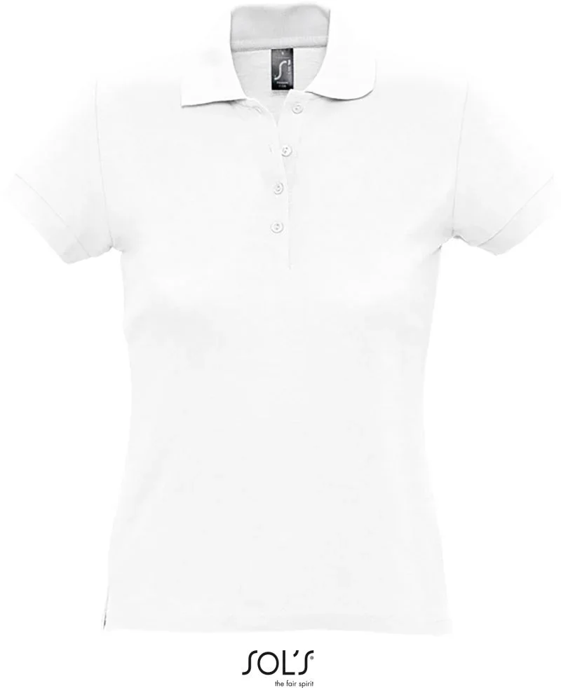 SOL's Collection Passion – Damen Piqué Polo – White
