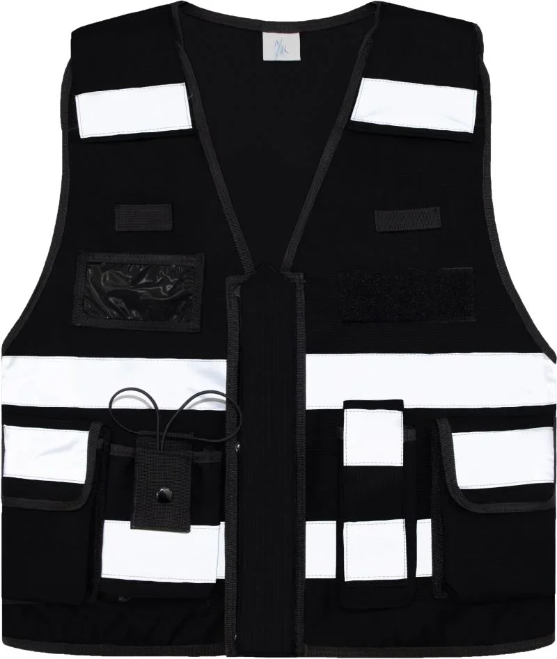 Korntex KXTAC – Bonn – Multifunktionsweste "Tactical" – Black