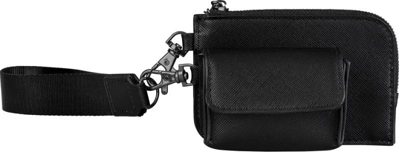BagBase BG 748 – Kleine Tasche mit Armband "Boutique" – Black/Black