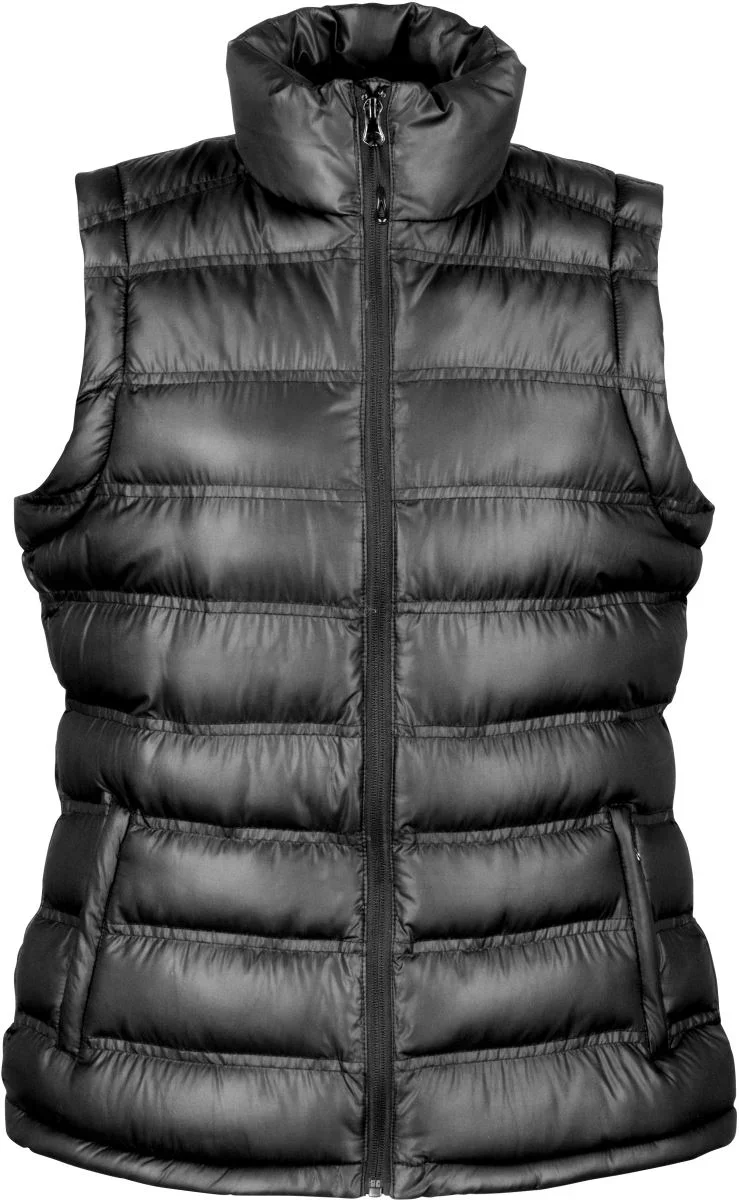 Result R 193F – Gefütterter Damen Bodywarmer "Ice Bird" – Black