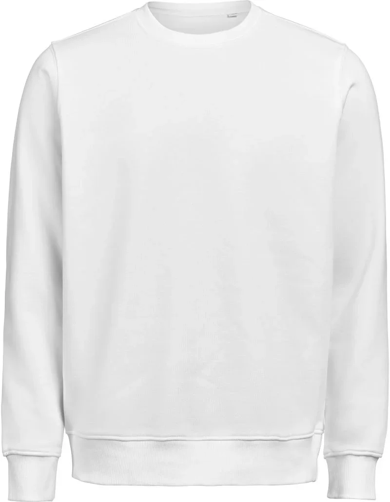 Untagged Movement OCS RCS Crewneck – Schwerer Unisex Sweater – White