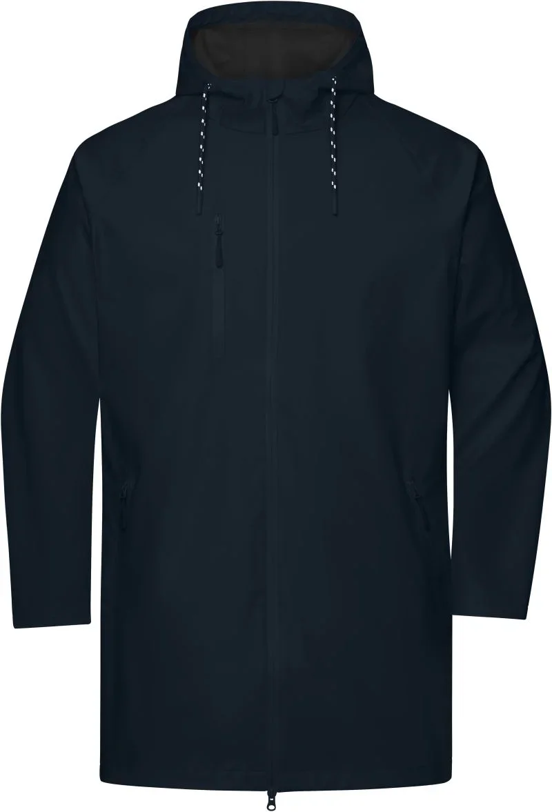 James & Nicholson JN 1402 – Unisex Regenmantel – Navy