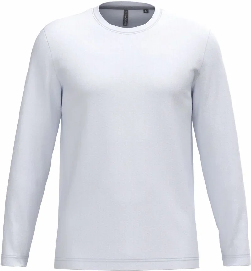 Kariban K 359 – Herren T-Shirt langarm – White