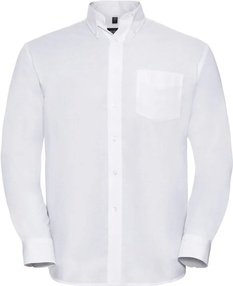Russell Athletic 932M – Oxford Hemd langarm – White