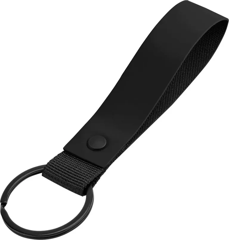 BagBase BG 324 – Matter PU Schlüsselring – Black