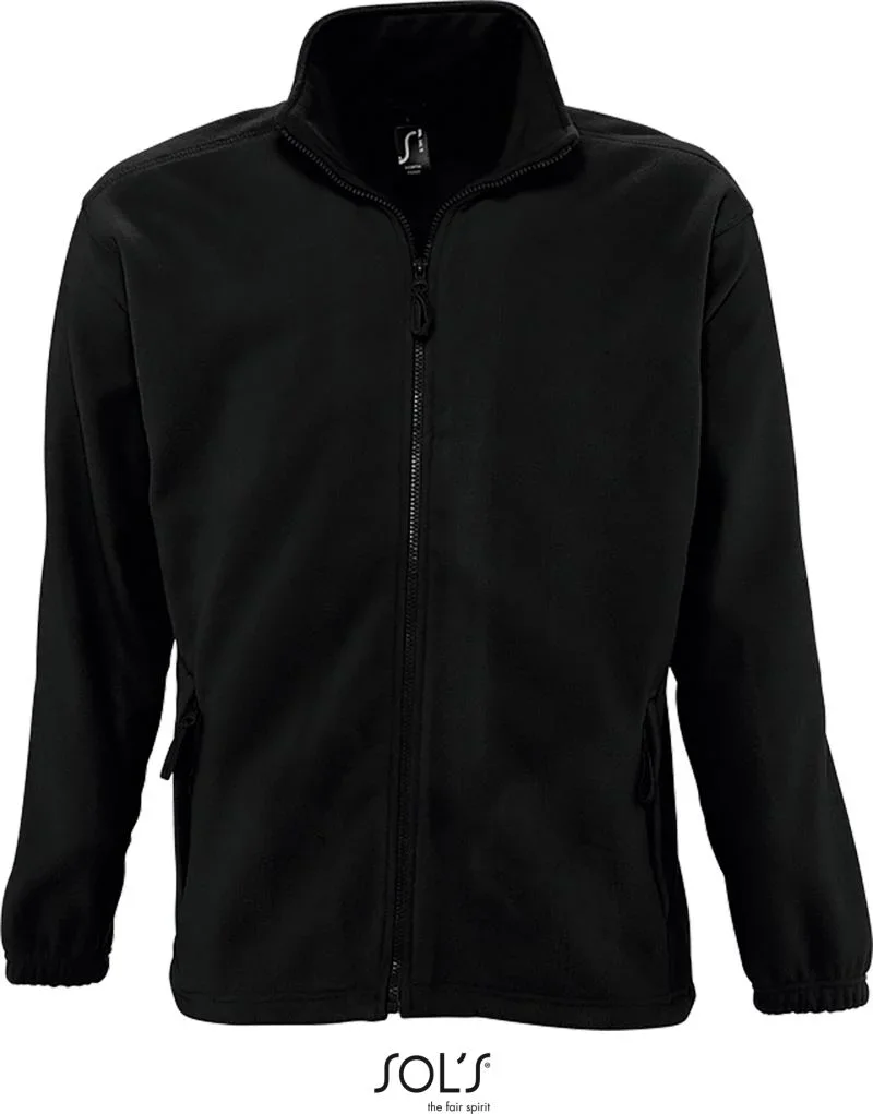 SOL's Collection North – Fleece Jacke – Black