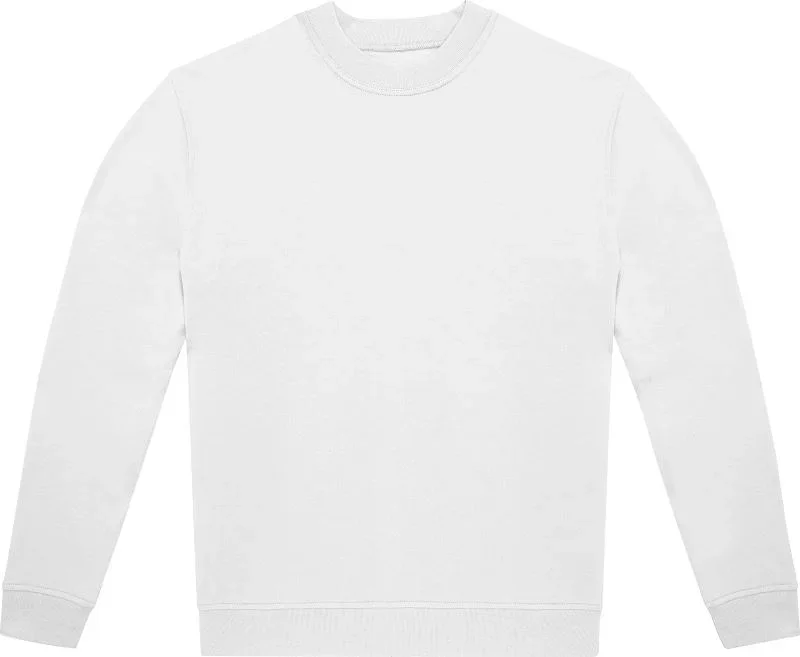 B&C Collection ID.332 Crew – Unisex Sweater – White