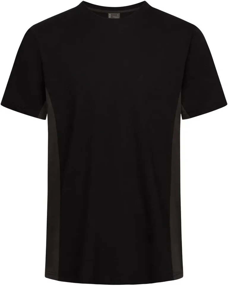 Promodoro 3590 – Unisex Kontrast Workwear T-Shirt - EXCD – Black/Charcoal