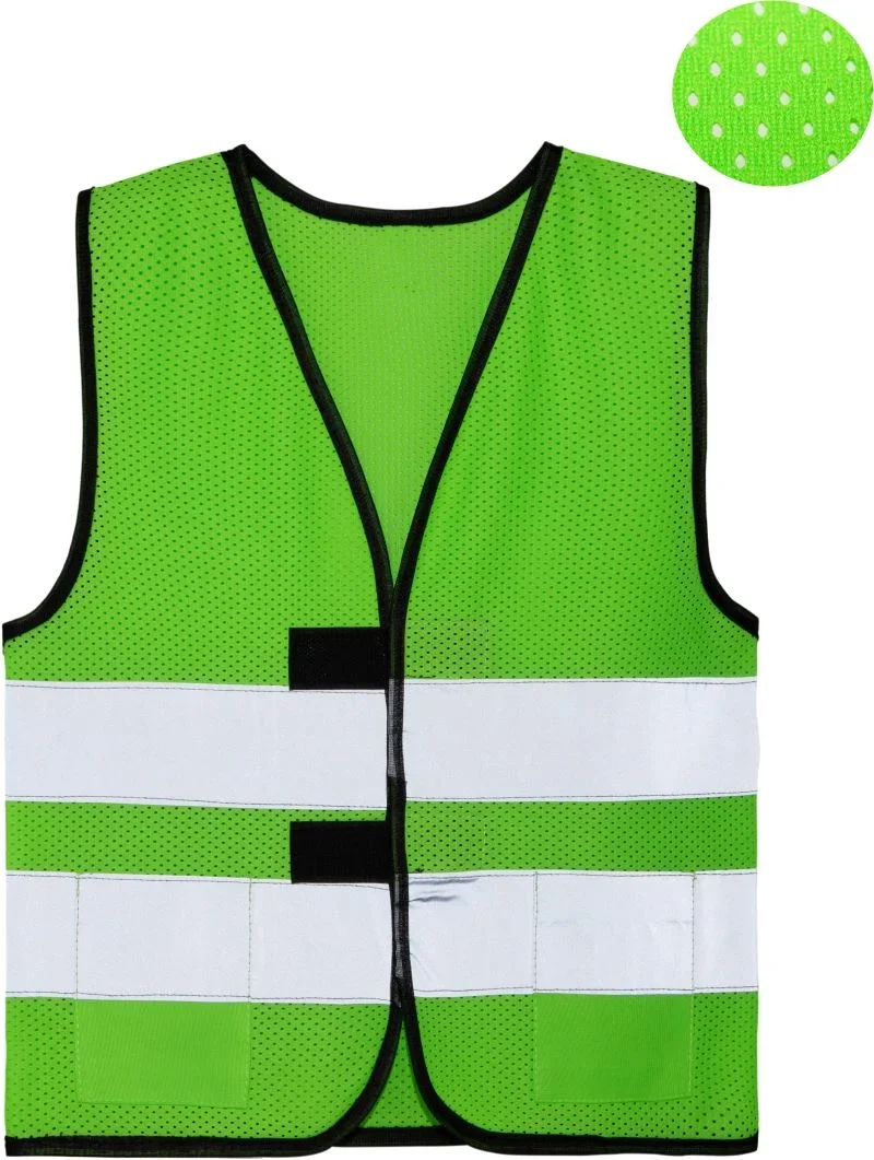 Korntex KWM – Korfu – Kinder Mesh Warnweste – Neon Green