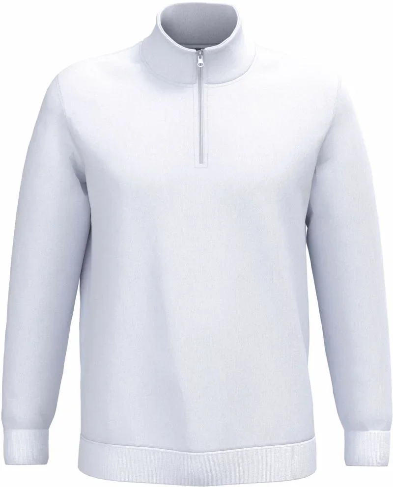 Kariban K 478 – Sweater mit 1/4 Zip – White