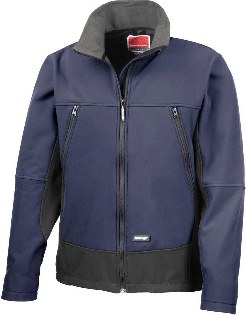 Result R 120X – 3-Lagen Softshell Jacke – Navy/Black