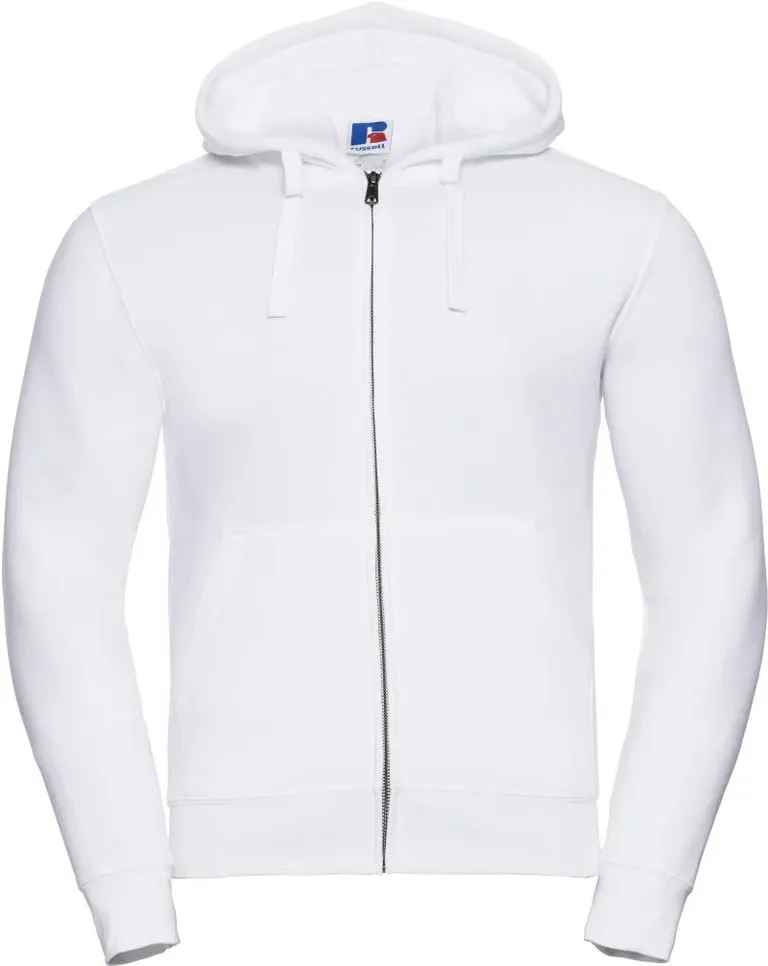Russell Athletic 266M – Herren Kapuzen Sweatjacke "Authentic" – White