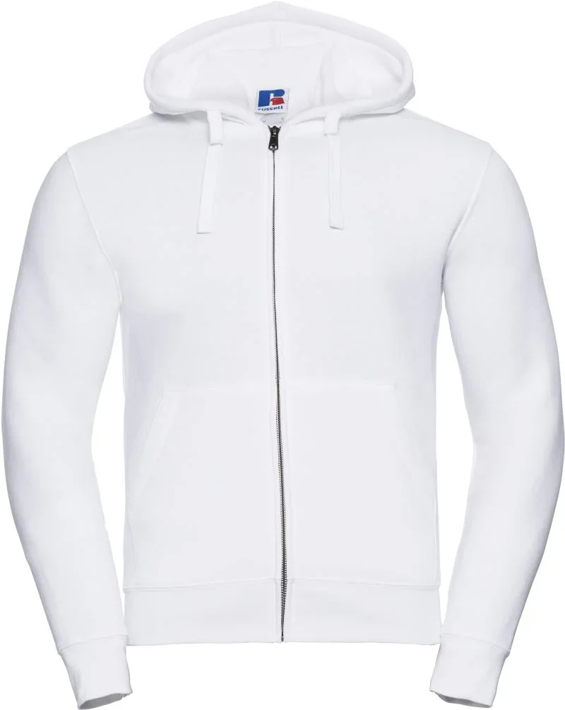 Russell Athletic 266M – Herren Kapuzen Sweatjacke "Authentic" – White