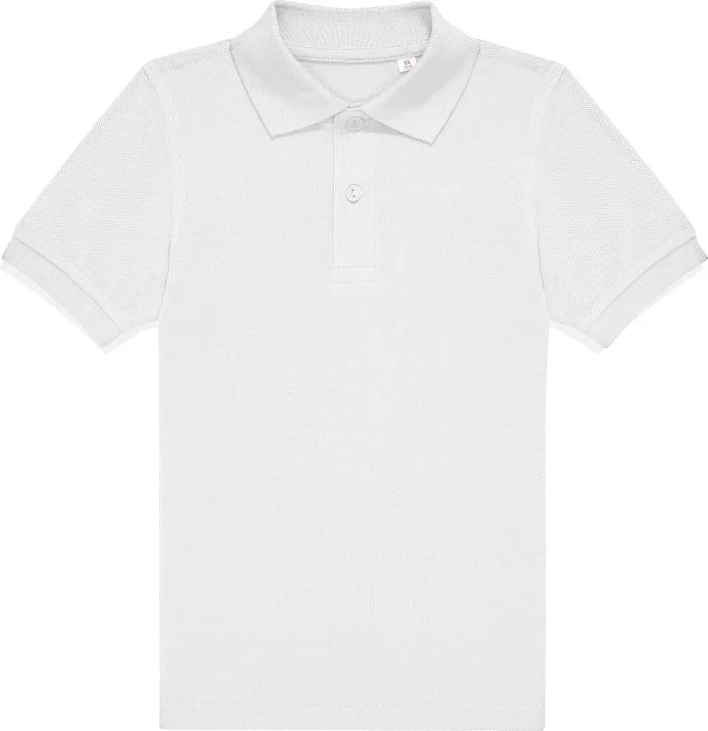 B&C Collection My Polo 180 – Kinder Piqué Polo – White