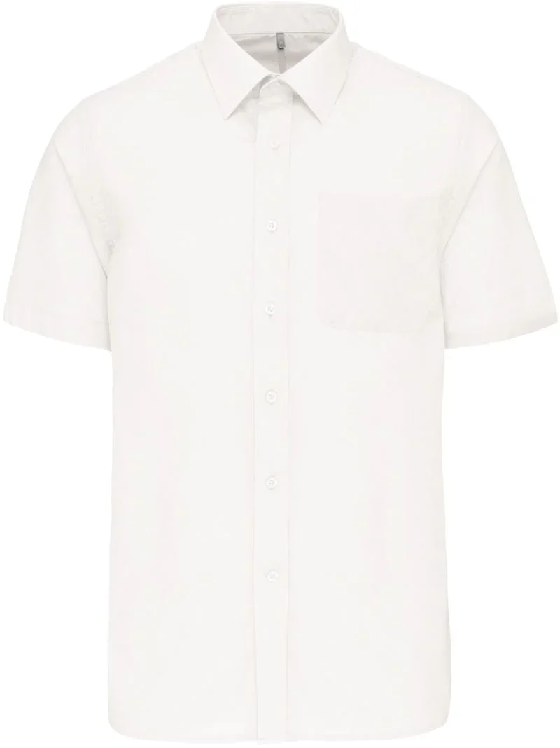Kariban K 551 – Popeline Hemd "Ace" kurzarm – White