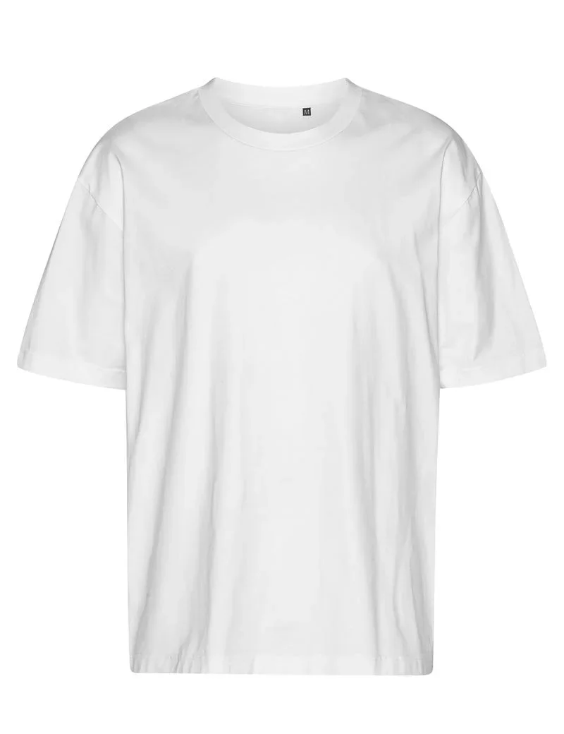 Neutral T 60011 – Oversize Bio IC T-Shirt "Tiger" – White