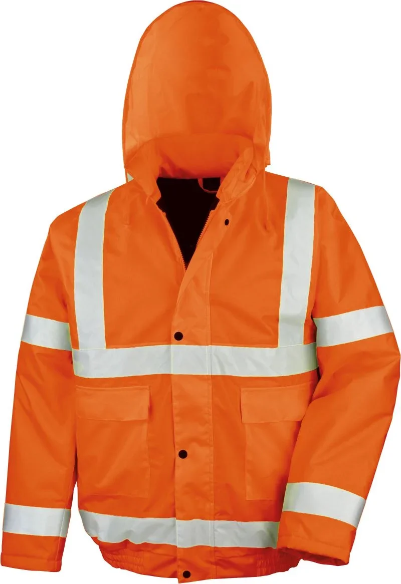 Result R 217X – Sicherheits Winter Blouson – Fluorescent Orange