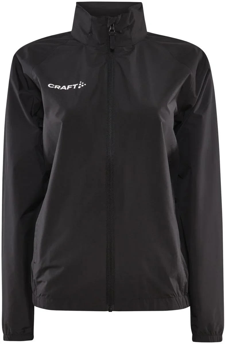 Craft Teamwear Evolve Rain Jacket W – Leichte Damen Regenjacke – Black