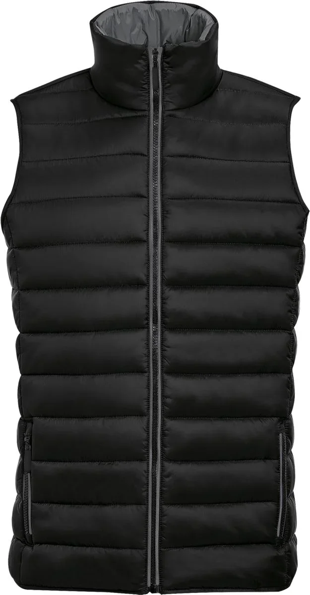 SOL's Collection Wave Men – Leichter Herren Bodywarmer – Black