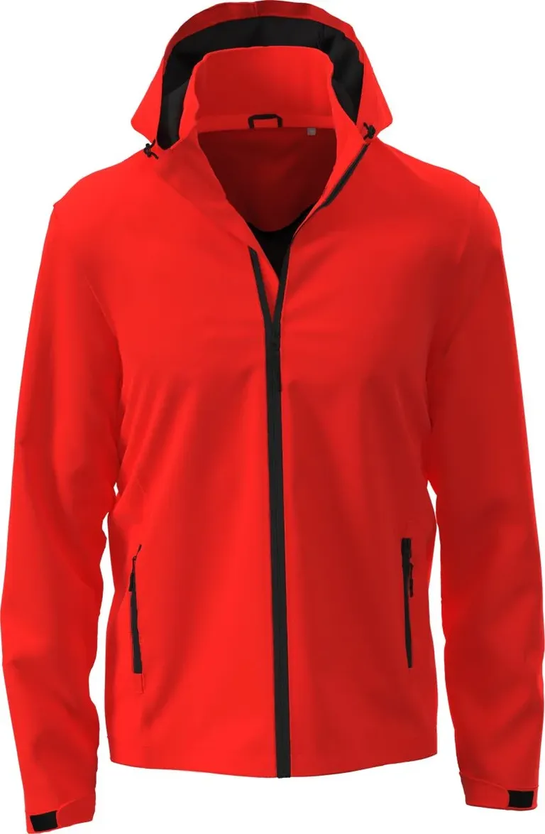Stedman Lux Softshell Jacket – Herren 3-Lagen Softshell Jacke – Scarlet Red