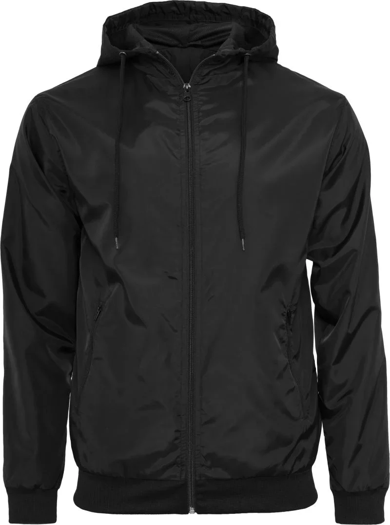 Build your Brand BY 016 – Windjacke – Black/Black