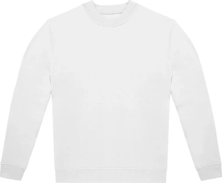 B&C Collection ID.222 Crew – Unisex Sweater – White