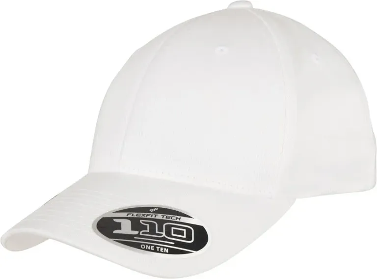 Flexfit 110OC – 6 Panel Bio Kappe – White