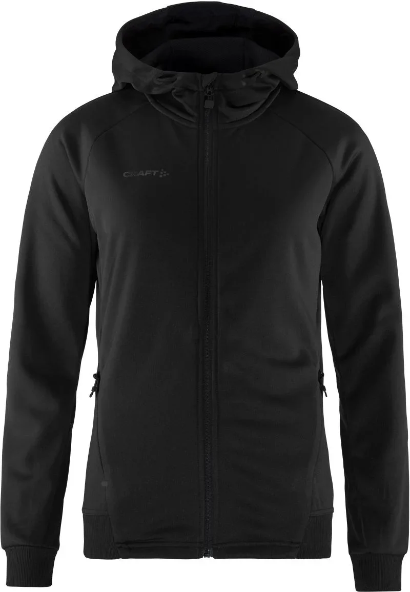 Craft Corporate ADV Unify Hoodie Jacket W – Damen Kapuzenjacke – Black