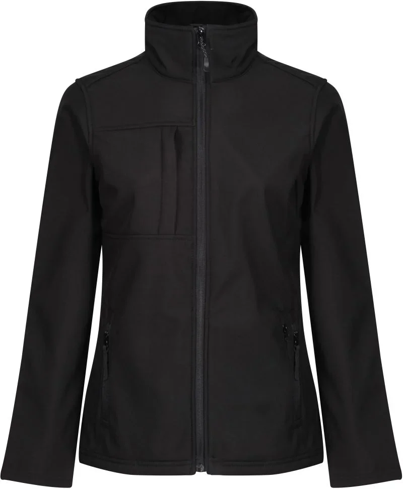 Regatta Professional TRA 689 – Damen 3-Lagen Softshell Jacke "Octagon II" – Black/Black