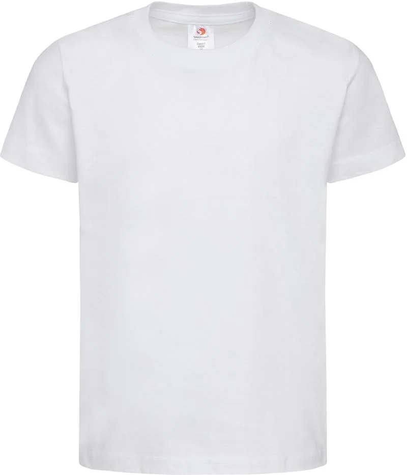 Stedman Classic-T Kids – Kinder T-Shirt – White