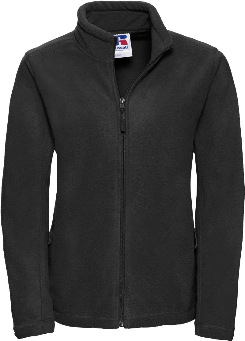Russell Athletic 870F – Damen Fleece Jacke – Black